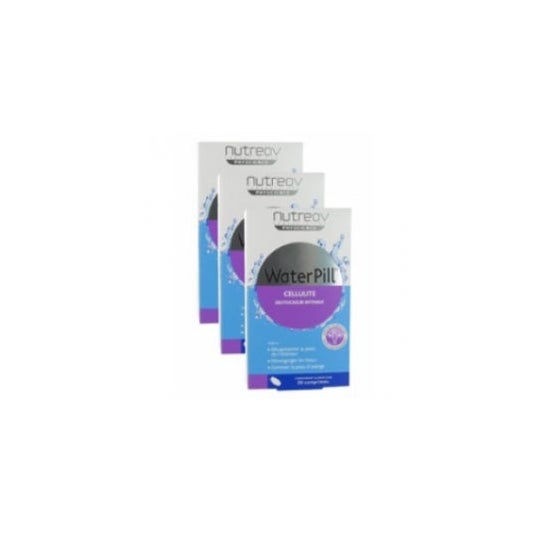 Nutreov Water Pill Celulitis Intensiva Destockeur 20 comprimidos lote de 3
