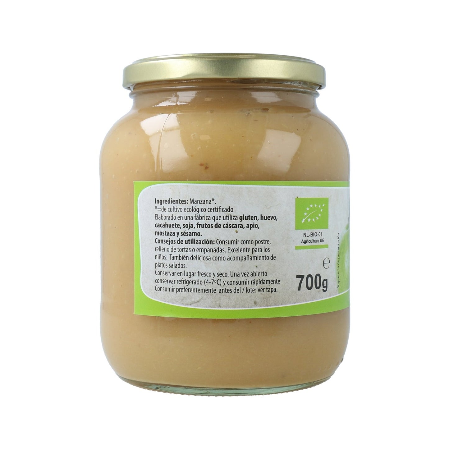 Natursoy Compota De Manzana Eco 720ml