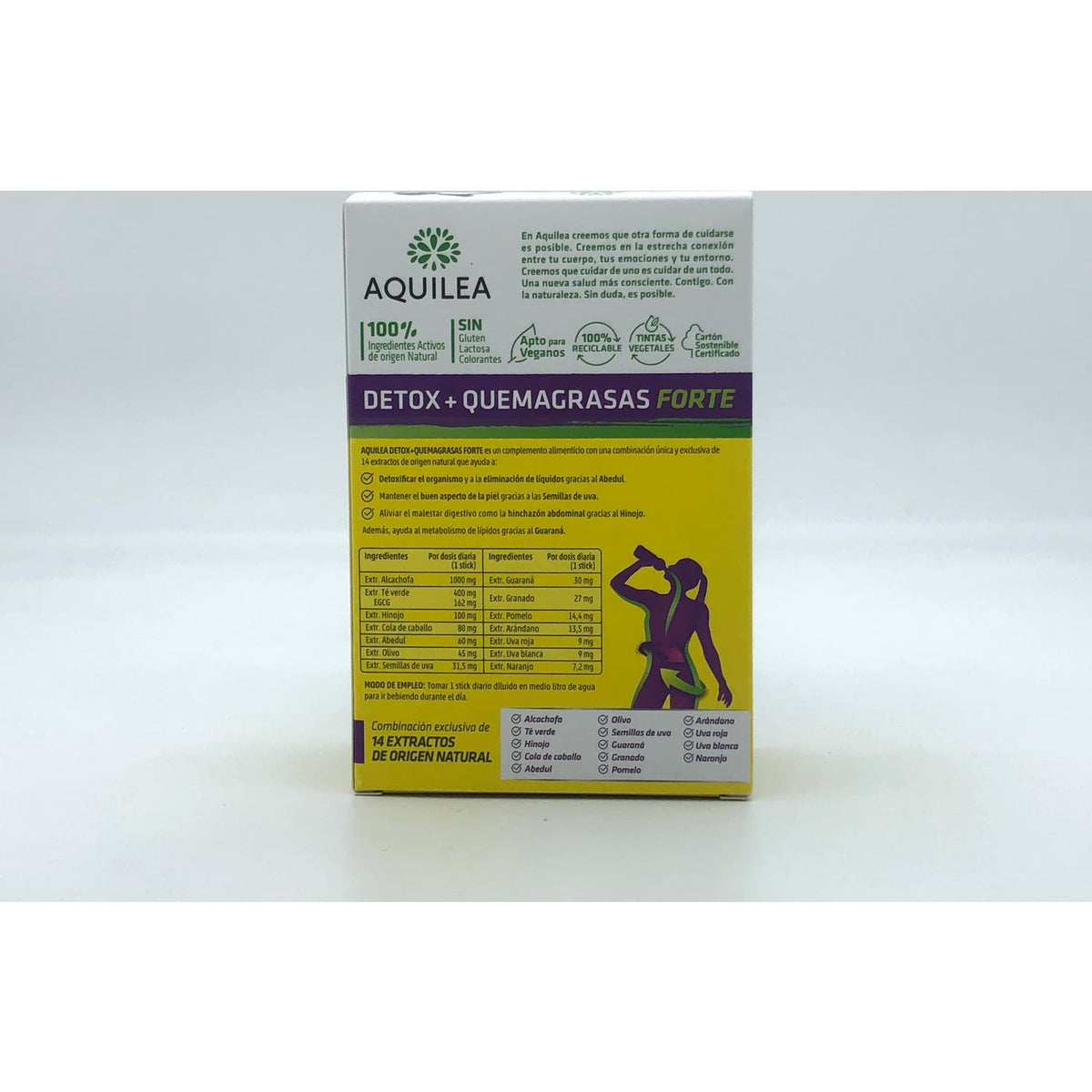 Aquilea Detox+Quemagrasas 10 sticks