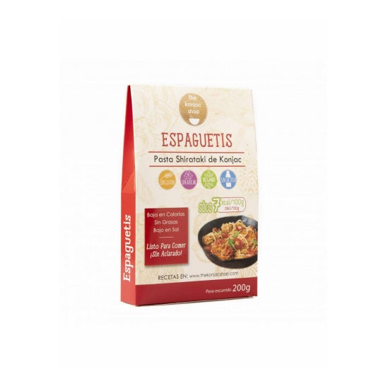 The Konjac Shop Espaguetis de Konjac Bio 200 g