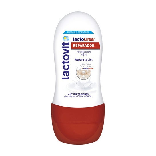Lactovit Desodorante Lactourea Roll-On Rojo 50ml