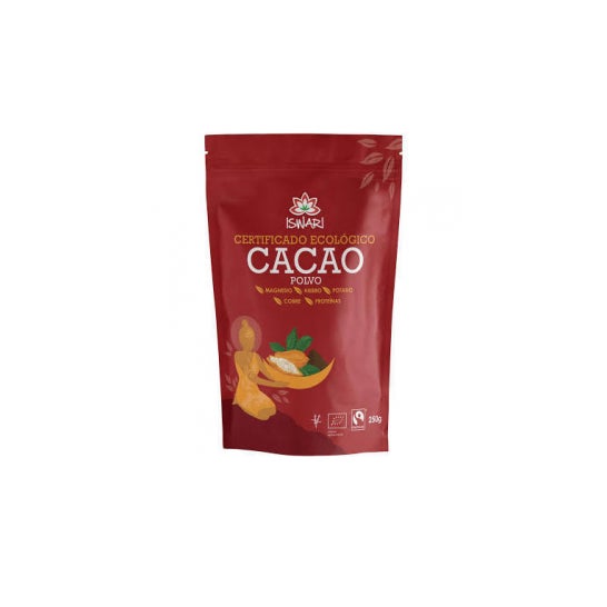 Iswari Cacao En Polvo Crudo 250 g Bio