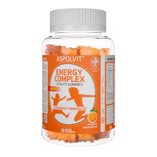 Aspolvit Energy Complex Gummies 60uds