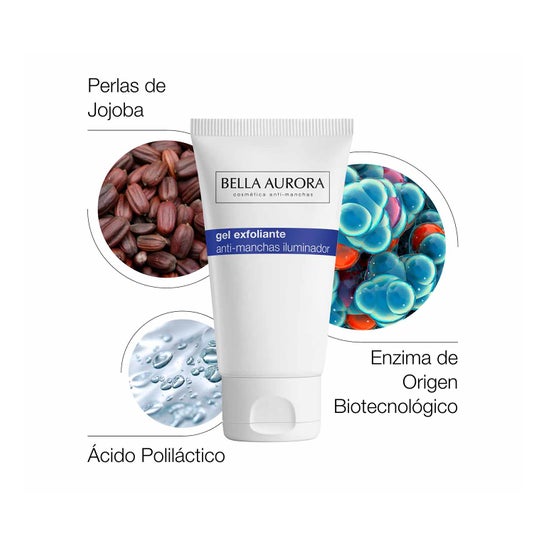Bella Aurora Gel Exfoliante Anti-Manchas Iluminador 75ml