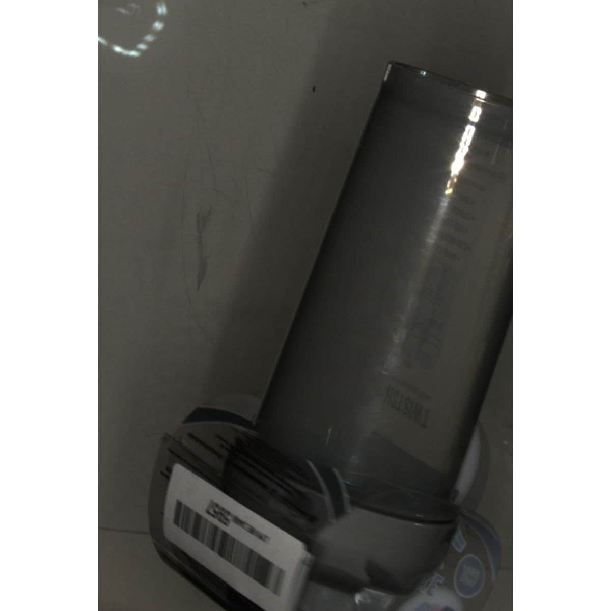 Twistshake Vaso con Pajita Color Gris Pastel +6m 360ml
