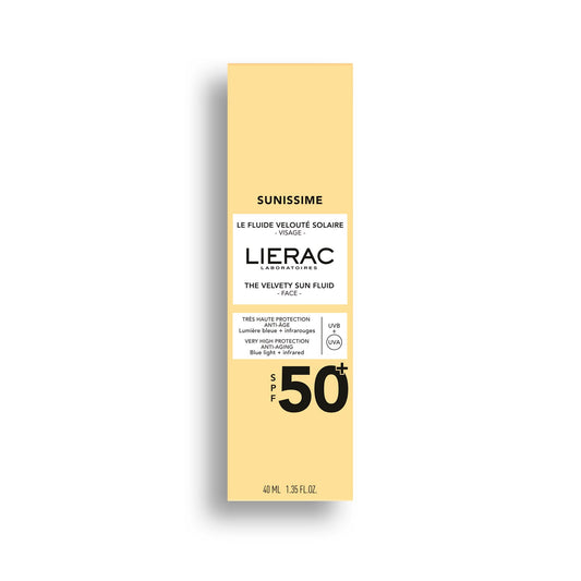 Lierac Sunissime Fluido Protector Solar Aterciopelado SPF50+ 40ml