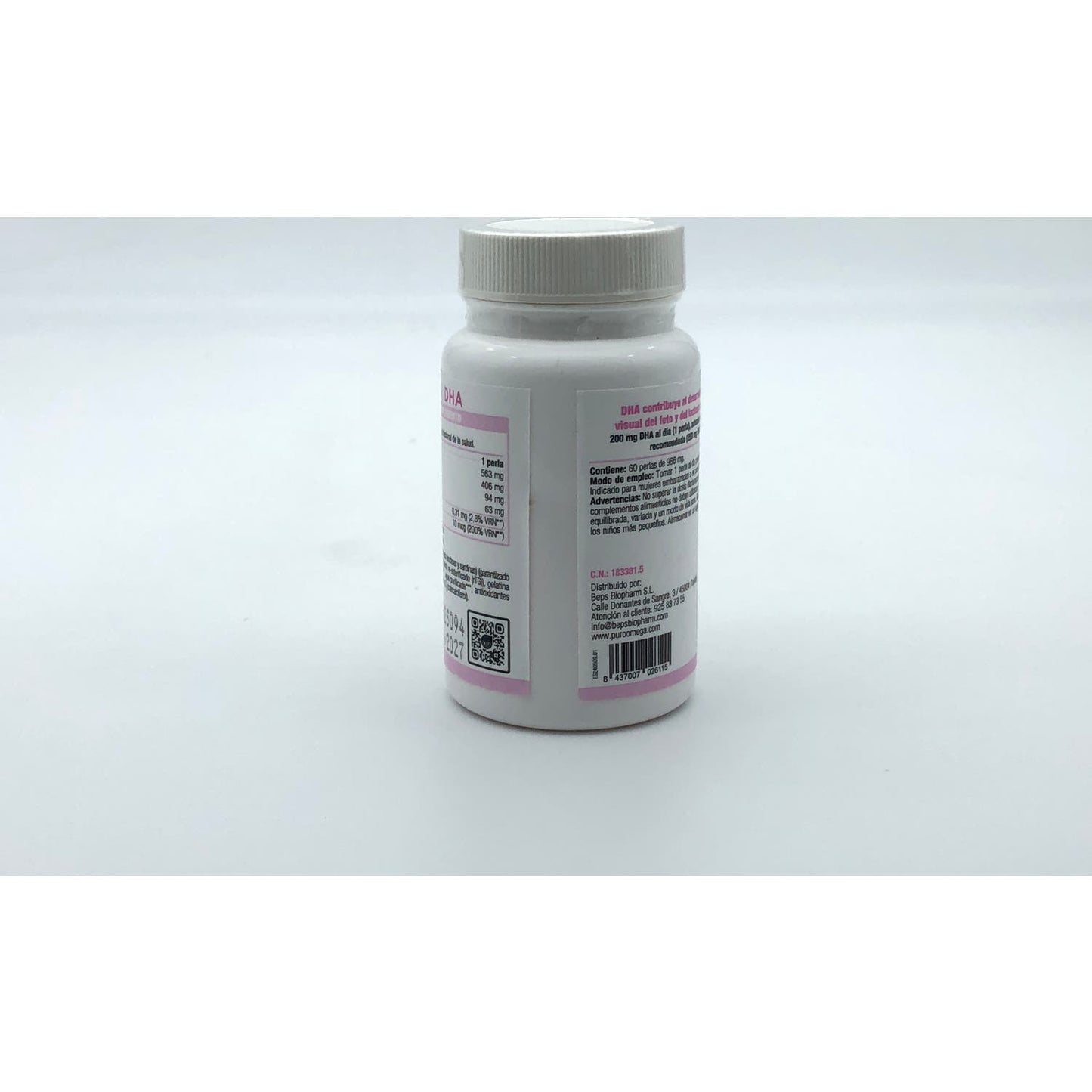 Puro Omega Natural DHA Embarazo Lactancia 60 Perlas