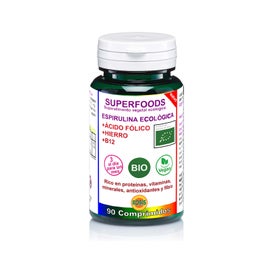 Robis Espirulina Eco + Ácido Fólico + Hierro + B12 90 comp