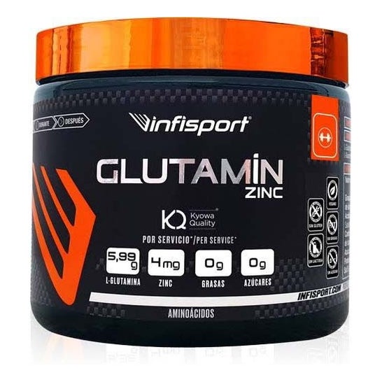 Infisport Isport Glutamina + Zinc 300g