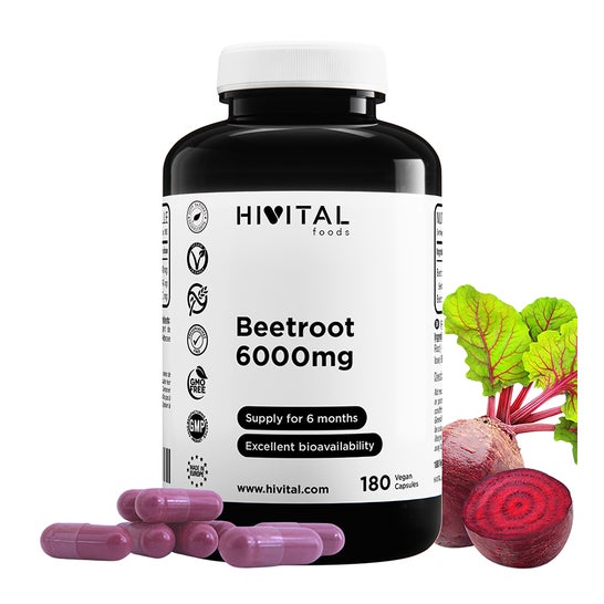 HIVITAL Remolacha 6000 mg 180 cáps