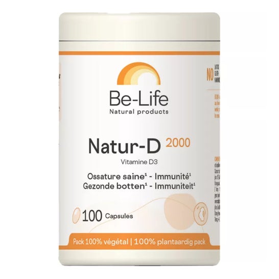 Be-Life Natur-D 2000Ui 100cápsulas