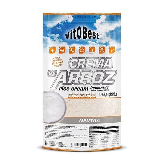 Vitobest Crema Arroz Neutro 600 g