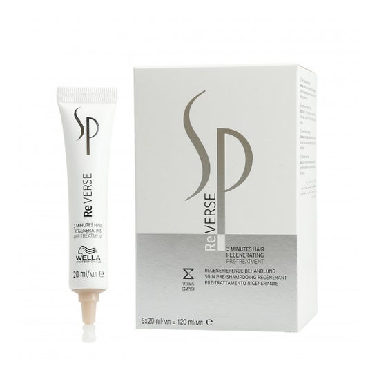 Wella Reverse Pretratamiento Regenerador Cabello 3 Minuto 6x20ml