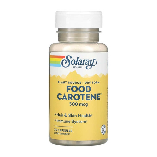 Solaray Food Caroteno 30 caps