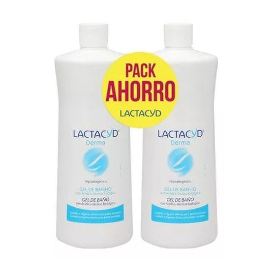 Lactacyd Derma Gel de Baño 2x1000ml