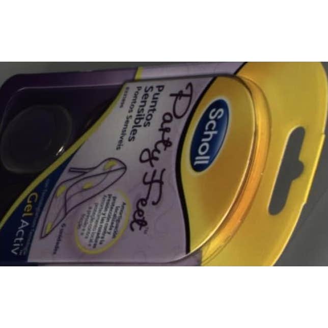 Scholl GelActiv Party Feet Almohadillas Protectoras para puntos sensibles 6uds