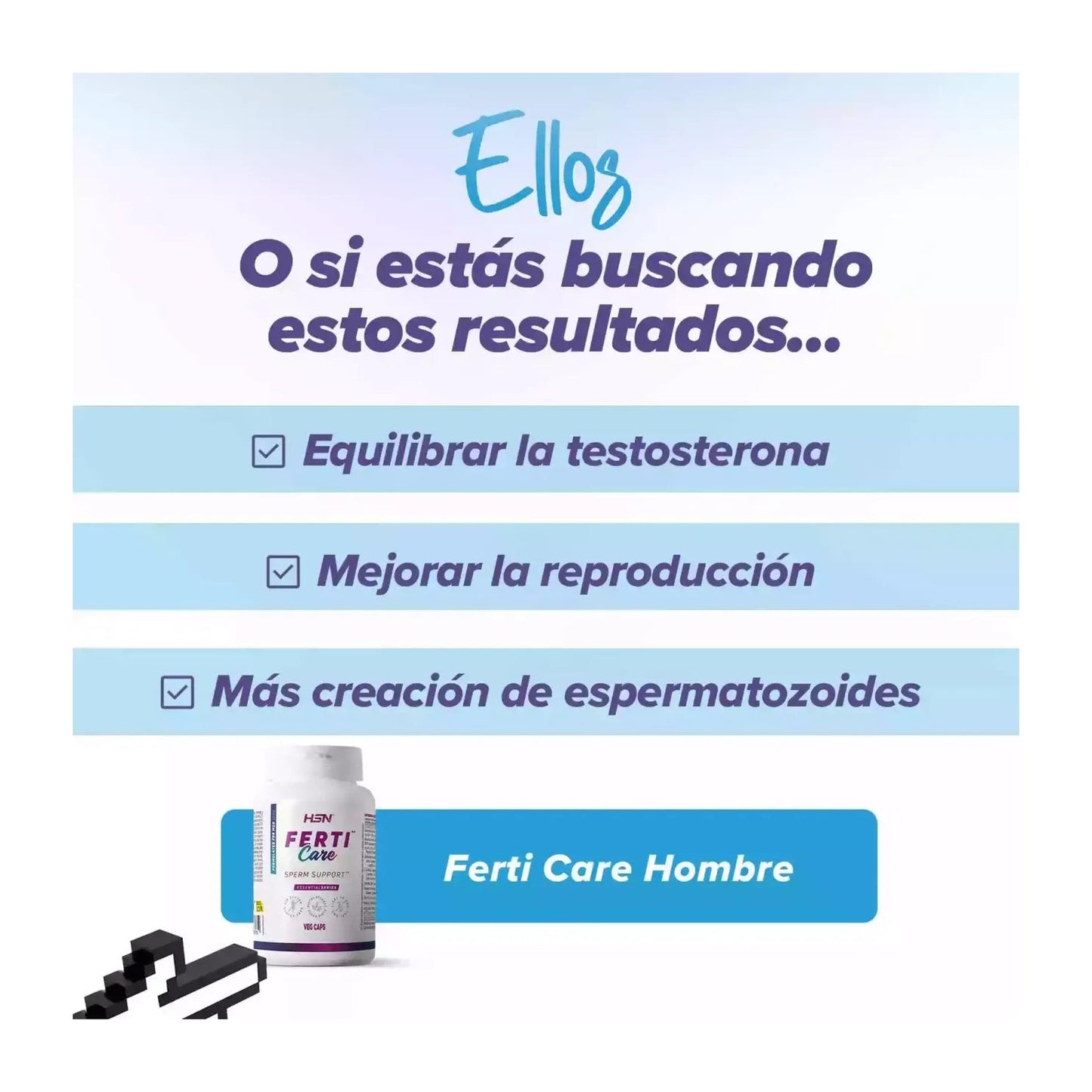HSN Ferti Care Especial Hombre 120vcaps