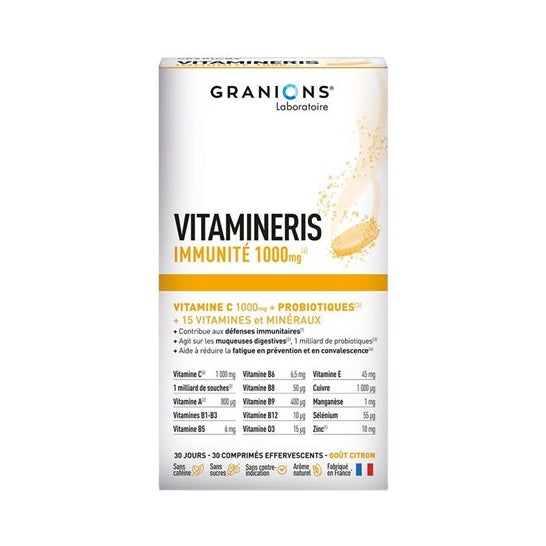 Granions Vitamineris Immunity 1000 mg 30 caps