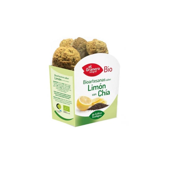 El Granero Galletas Limon Chia Bioartesana 250gr