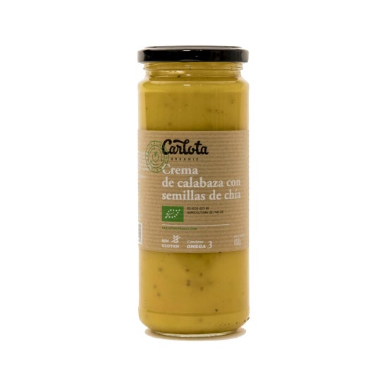 Carlota Organic Crema Calabaza Chia Bio 450g