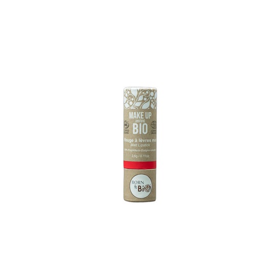 Born To Bio Barra de Labios Mate Royal Red 3,5 g