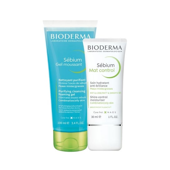 Bioderma Sébium Mat Control + Sébium Gel Espumoso