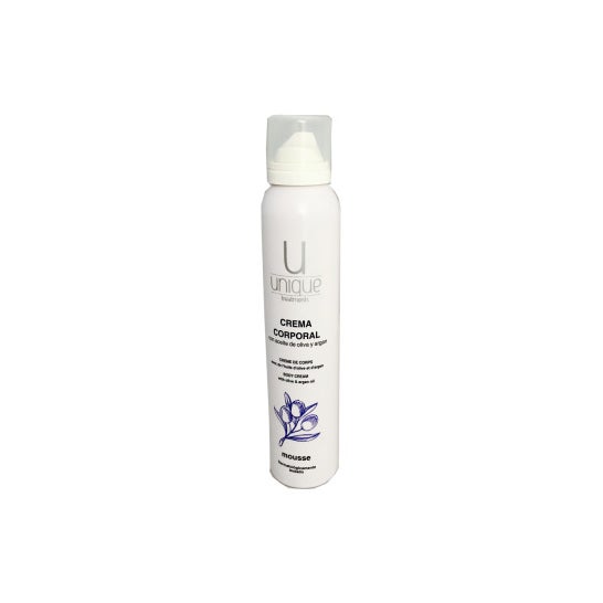 Unique Crema Corporal con Aceite de Oliva + Argán 200ml