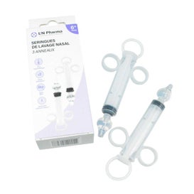 L2N Jeringa Limpieza Nasal con 3 Anillos 6M 2uds