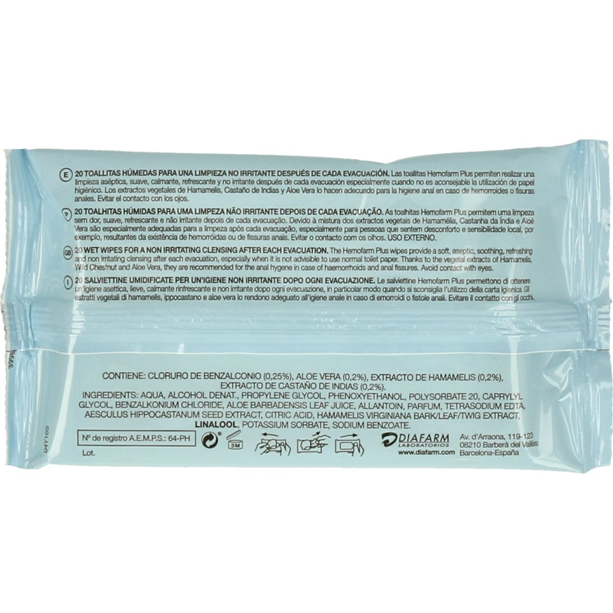 Hemofarm Plus 20uds