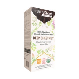 Cultivator's Tinte Orgánico Castaño Oscuro 100g