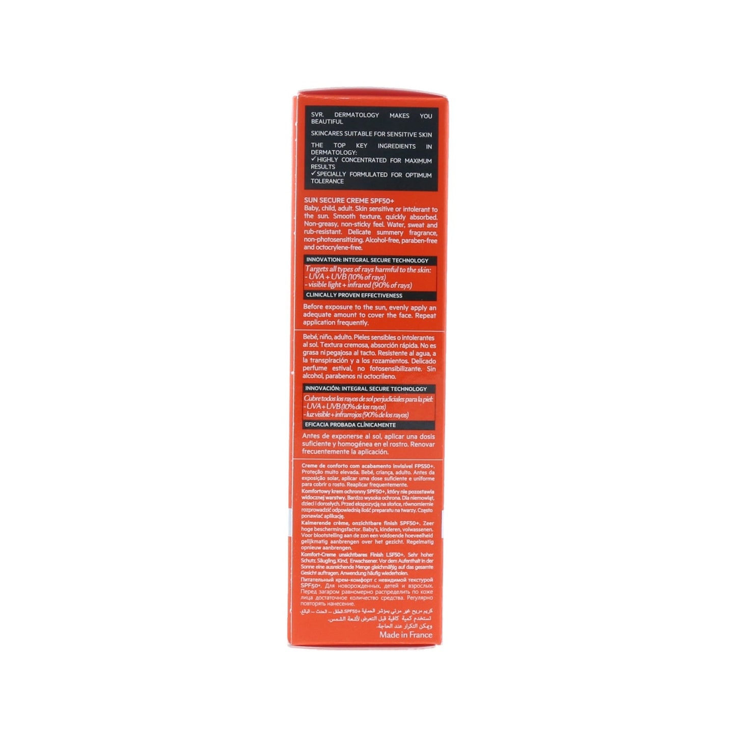 SVR Sun Secure Blur Teinté Crema Mousse Solar con Color SPF50+ 50ml