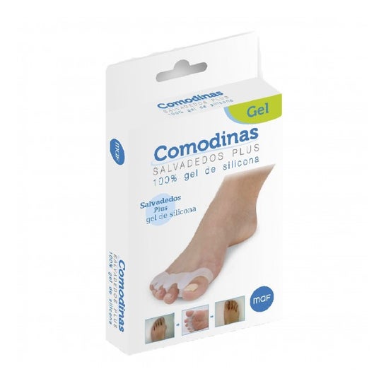 Maf Comodina Salvadedos Plus Silicone 2uds