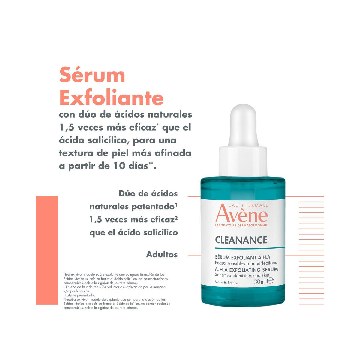 Avène Cleanance Sérum Exfoliante AHA 30ml