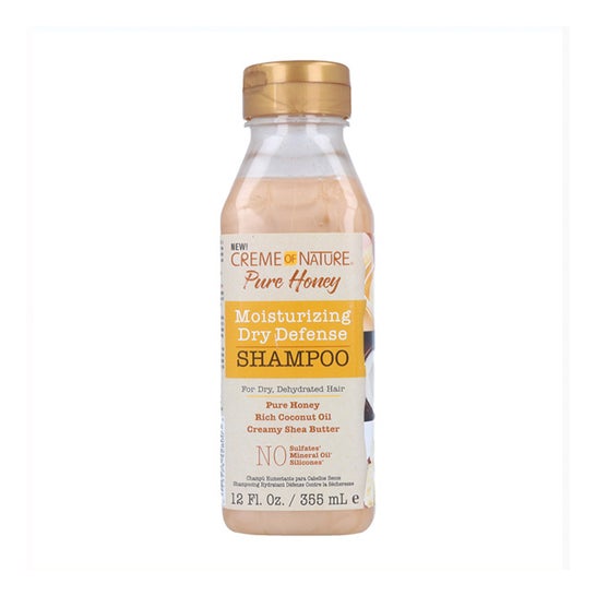 Creme Of Nature Dry Defense Champú Hidratante Miel Pura 355 ml
