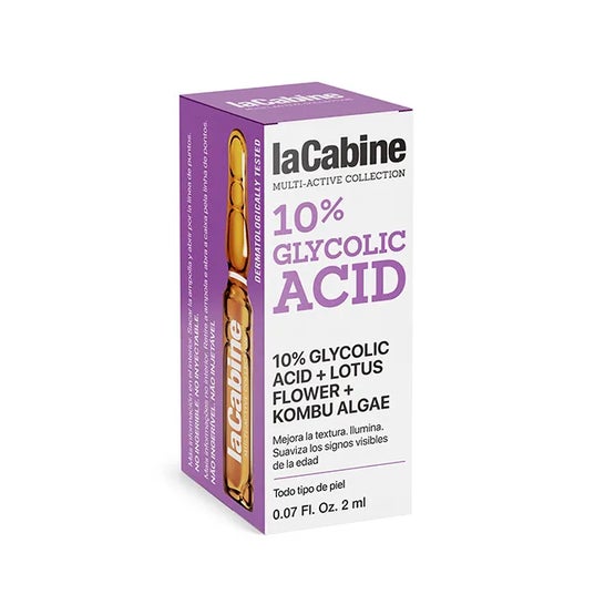 La Cabine Ampolla 10% Glycocid Acid Effetto Flash 2ml