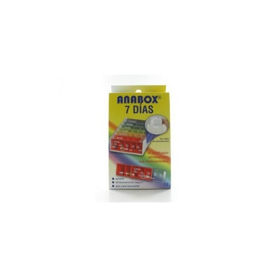 Anabox pastillero semanal
