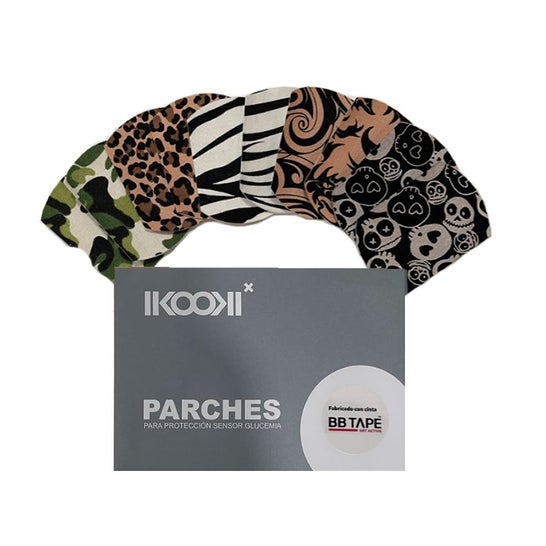 Ikooki Freestyle Libre Pack Parches Variados BBT