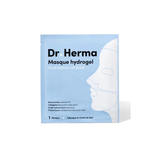 Dr. Herma Mascarilla Hidrogel Hidratation y Brillo 1ud