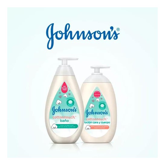 Johnson's Baby Cotton Touch Loción Cara y Cuerpo 500ml