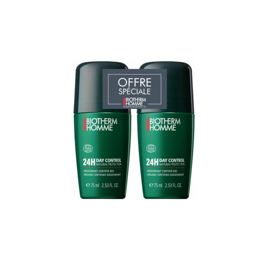 Biotherm Homme 24H Day Control Natural Protect 2x75ml