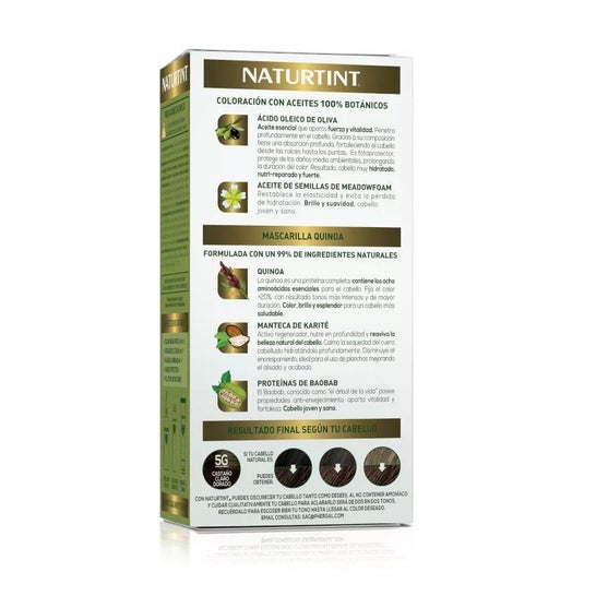 Naturtint Tinte 5G Castaño Claro Dorado