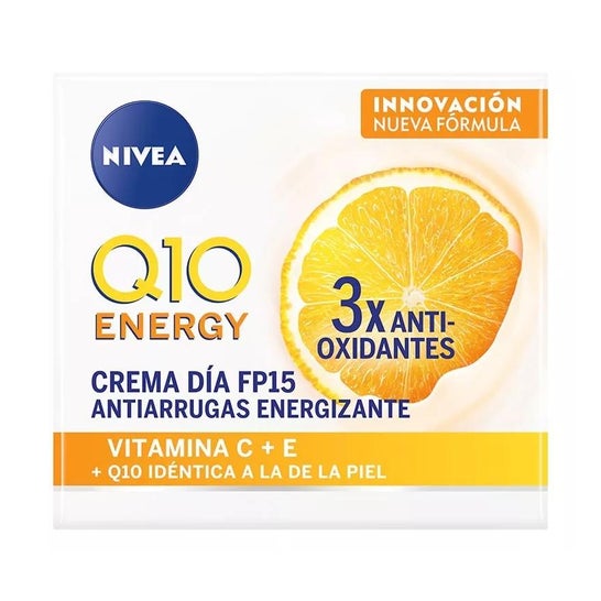 Nivea Q10 Energy Crema Facial Día SPF15 Antiarrugas 50ml