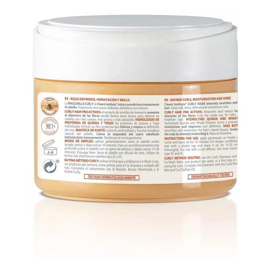 Cleare Institute Mascarilla Curly 300 ml