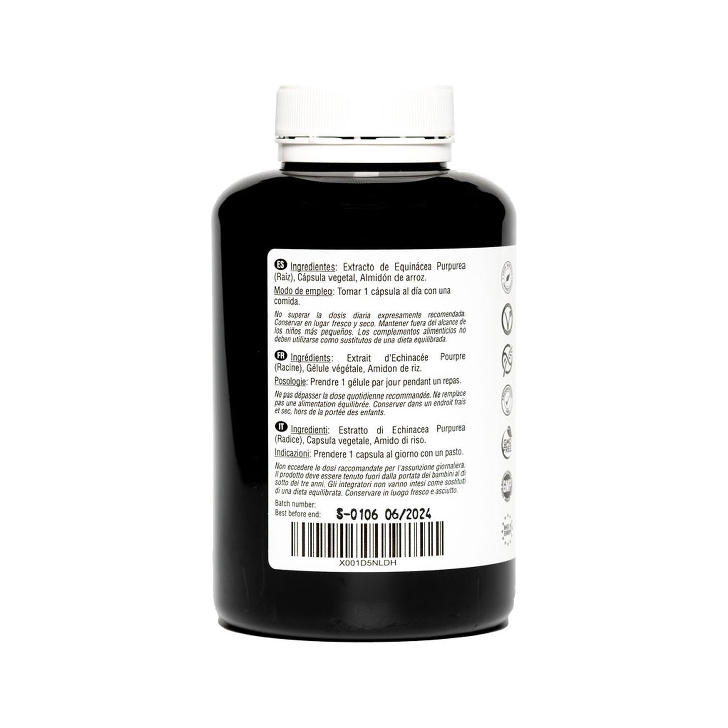 Hivital Foods Equinácea 7500 mg 180 caps