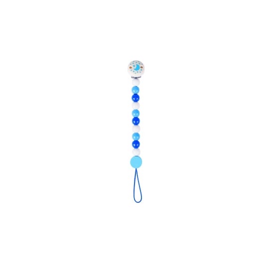 Heimess cadenita Perlas azul para chupete 1 ud