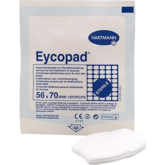 Hartmann Eycopad Parche Ocular Estéril 56mmx70mm 25uds