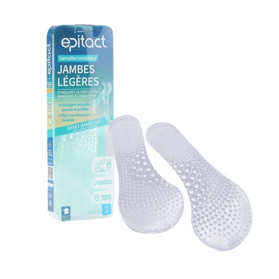 Epitact Plantillas Invisibles Piernas Ligeras 39/41 1 Par