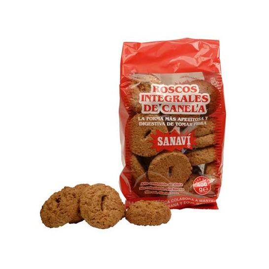 Sanavi Roscos de Canela Integrales Bio 400 g