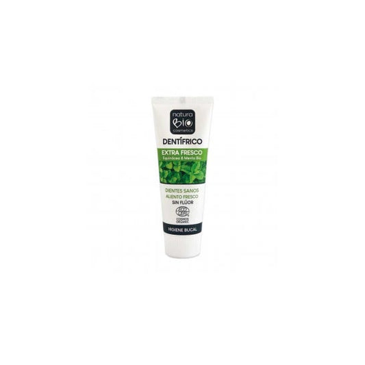 NaturaBio Cosmetics dentifrico Extra Fresco Equinacea y Menta Bio 75ml