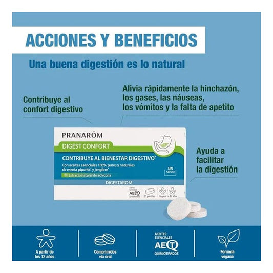 Pranarôm Digestarom Digest Confort 21comp